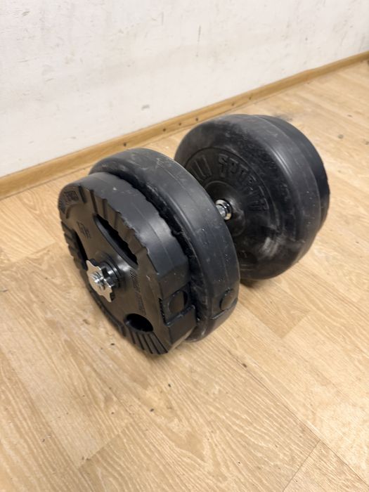 Gantera regrabila 33 kg noua, pret 250 lei