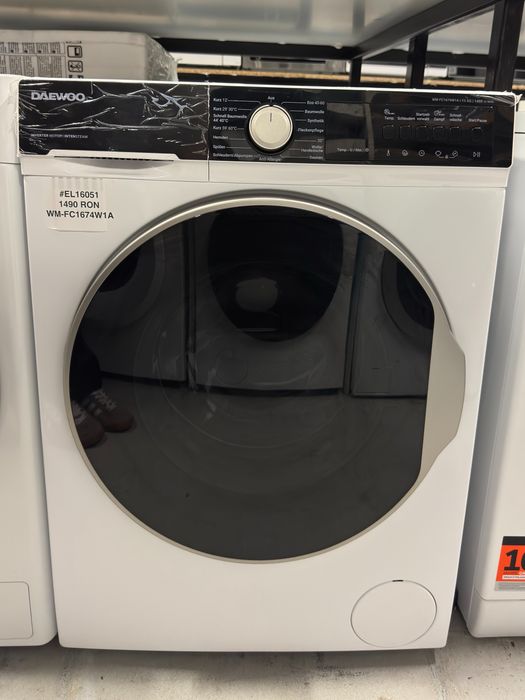 Masina de spalat rufe 11kg Daewoo WM-FC1674W1A cu factura si garantie