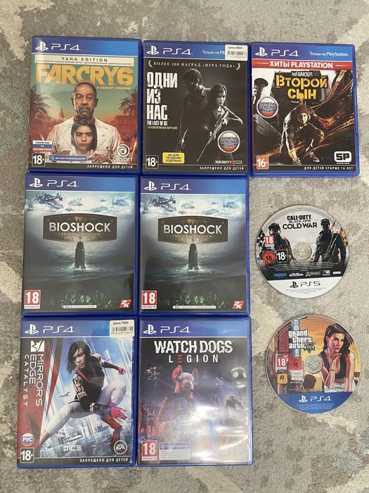 Ps4 Ps5 игры диска
