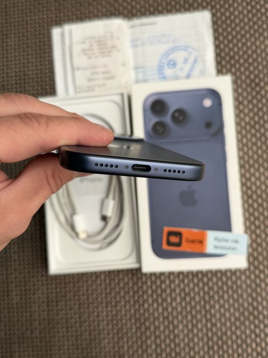 100% iPhone 17 Pro / DEEP BLUE *256Gb*ЛИЗИНГ TBI APPLE Айфон 17 про