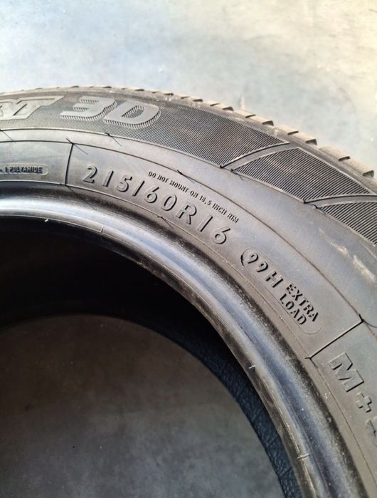 2 Anvelope  de iarnă  215 60 r16 Dunlop