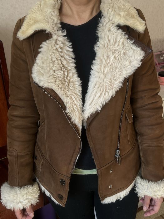 Женская дубленка