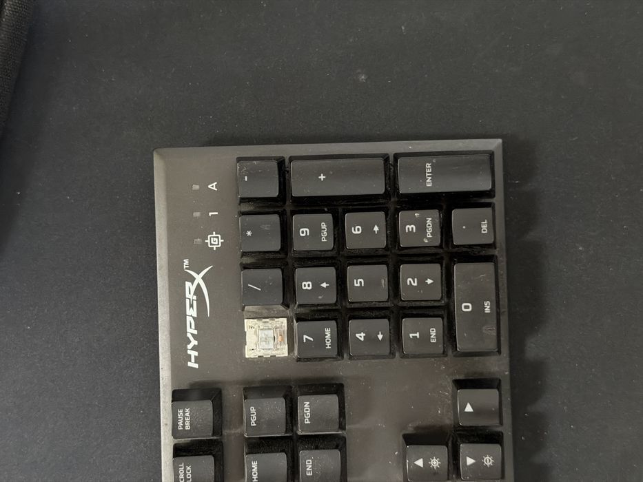 Tastatura Gaming mecanica HyperX Alloy FPS RGB, Speed Silver Switch, USB, Layout US, negru