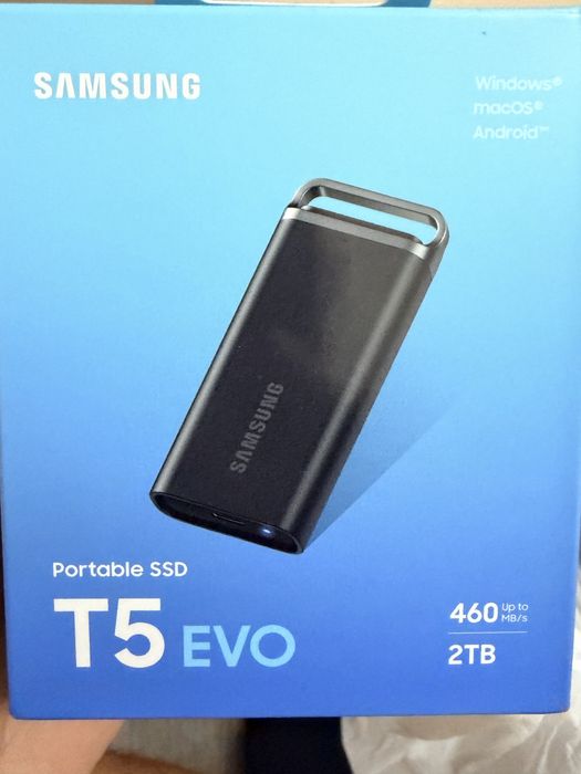 Внешний SSD Samsung T5 EVO 2тб
