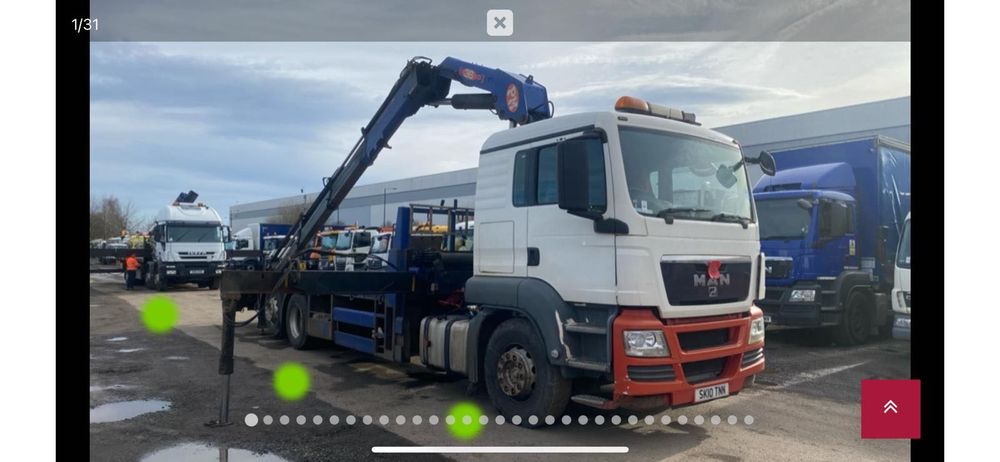 Man 26-400 Platforma + Macara