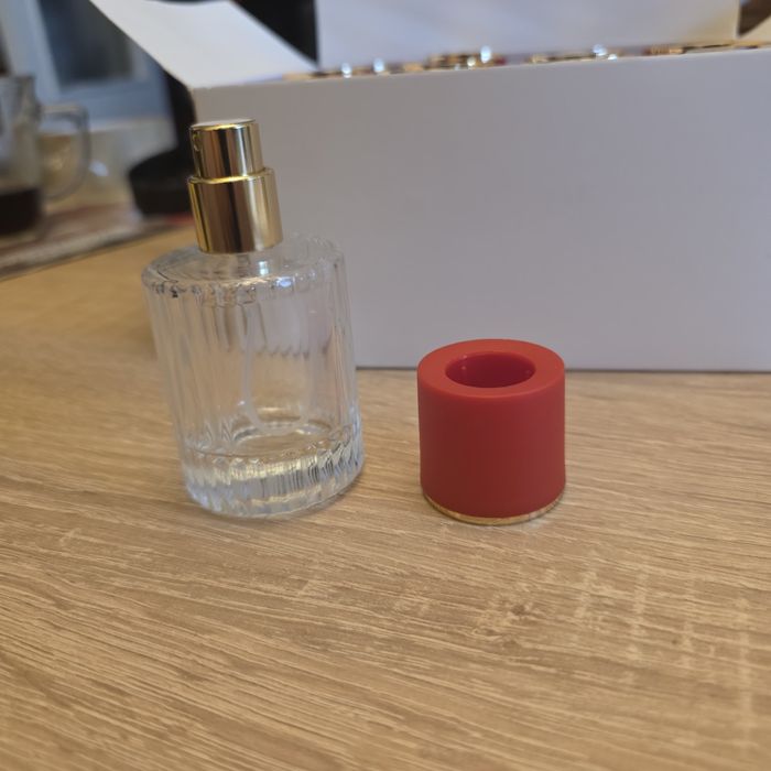 Set 24 sticluțe,  30 ml cu capac rosu