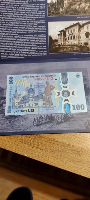 Bancnotă comemorativă 100 lei,Regele Carol