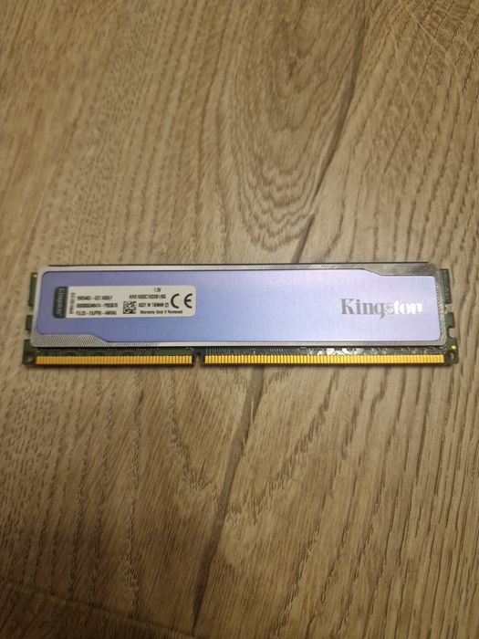 Memorie ram Kingston HyperX blu, 8gb, 1600, ddr3