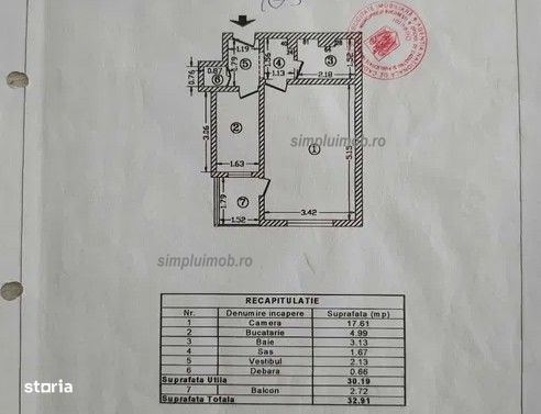 Garsoniera Spatioasa Etaj Intermediar Doamna Ghica