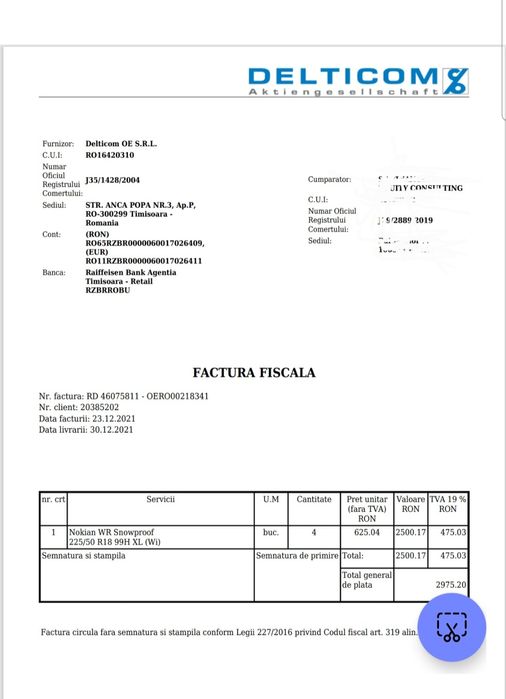 Anvelope iarna Nokian WR Snowproof