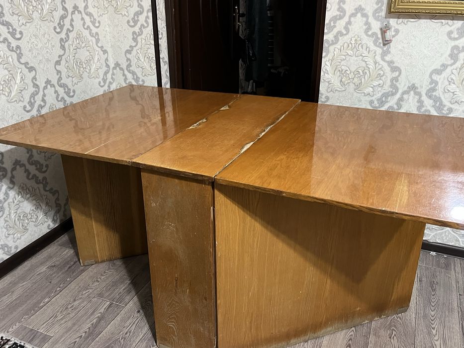 Раскладной стол-книжка «Бабочка» с полками внутри