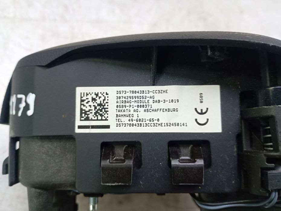 Airbag sofer ds73-7b043b13 Ford Mondeo MK5 (2014 - 2020) 1.5 tdci 1.5 tdci DV5FD