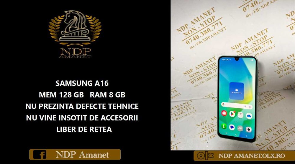 NDP Amanet Calea Mosilor 298   SAMSUNG A16 (54349)