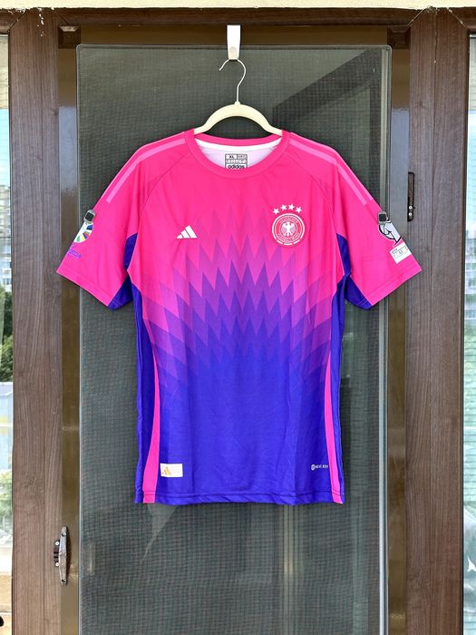 Мъжка футболна тениска Adidas (Германия / UEFA EURO 2024) - размер XL (Slim Fit)