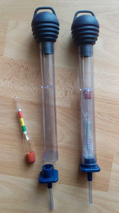 Densimetru acid baterie Gefo 6300, 18 ml - Produs nou!