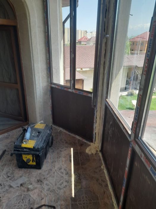 Пластиковые алюминий окна и двери