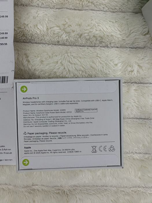 Casti Apple Airpods 3 Pro - noi cu factura originala apple