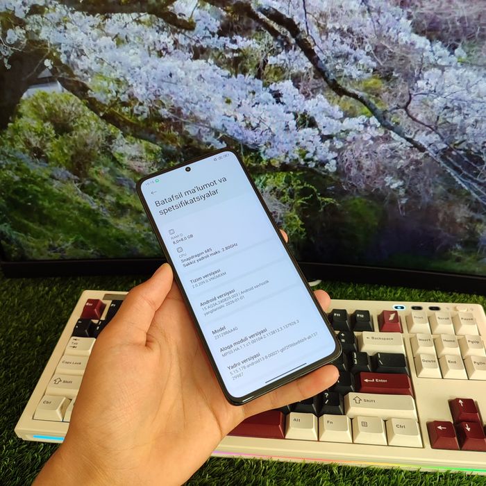 Redmi Note 13 ideal holda aybi yoq radnoy hamma joyi