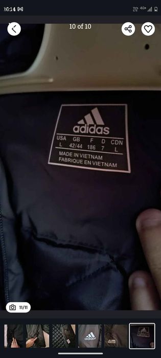 Оригинално целусезонно яке Adidas ADV 91-18