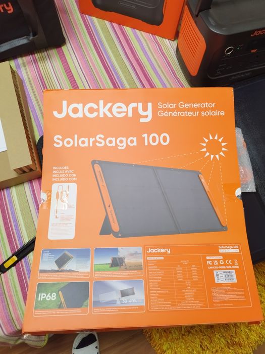 Stație energie jackery Explorer 1500w+panou solar 100w