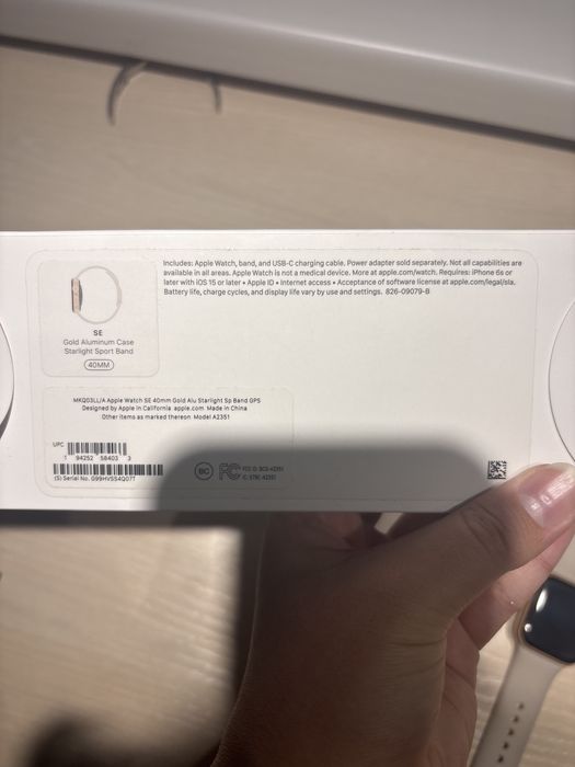 Эпл вотч SE 40mm