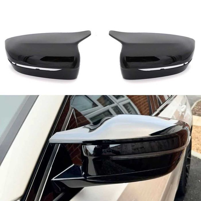 Capace oglinda negru lucios M BMW Seria 3 G20 G21 5 G30 G31 4 G22 G26