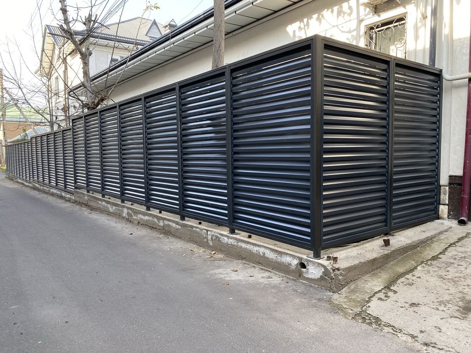 ЖАЛЮЗИ металлические забор jalyuzi