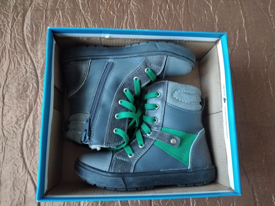 Детски ботушки кожени