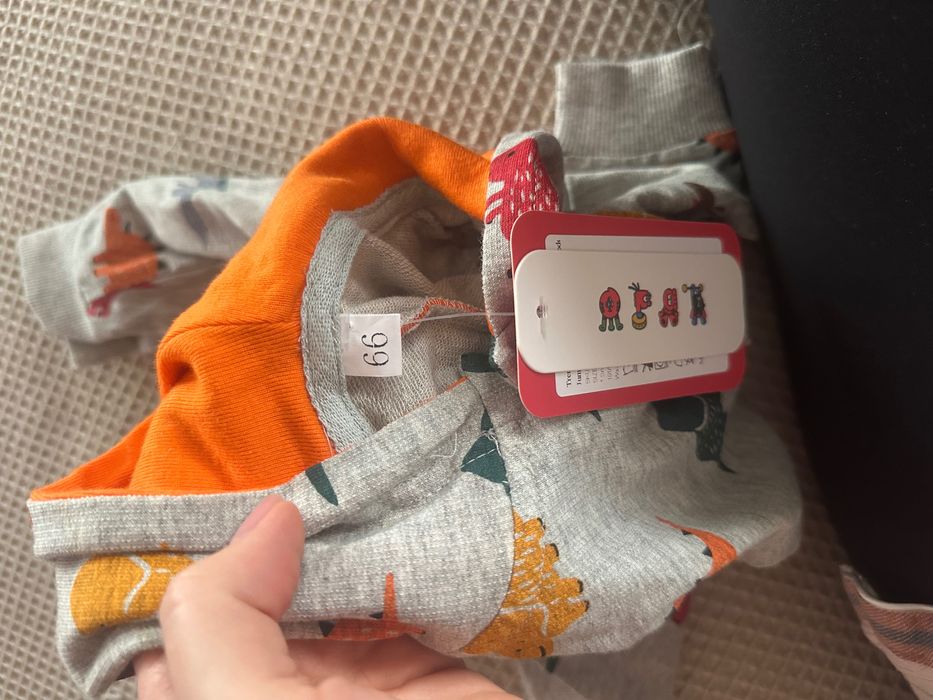 Бебешки Динозавър гащеризон baby 3-6м