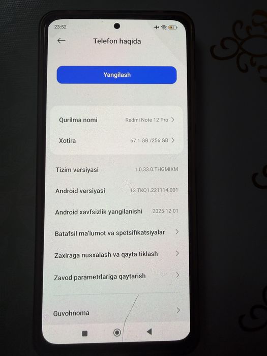 Redmi Note 12 Pro 256GB