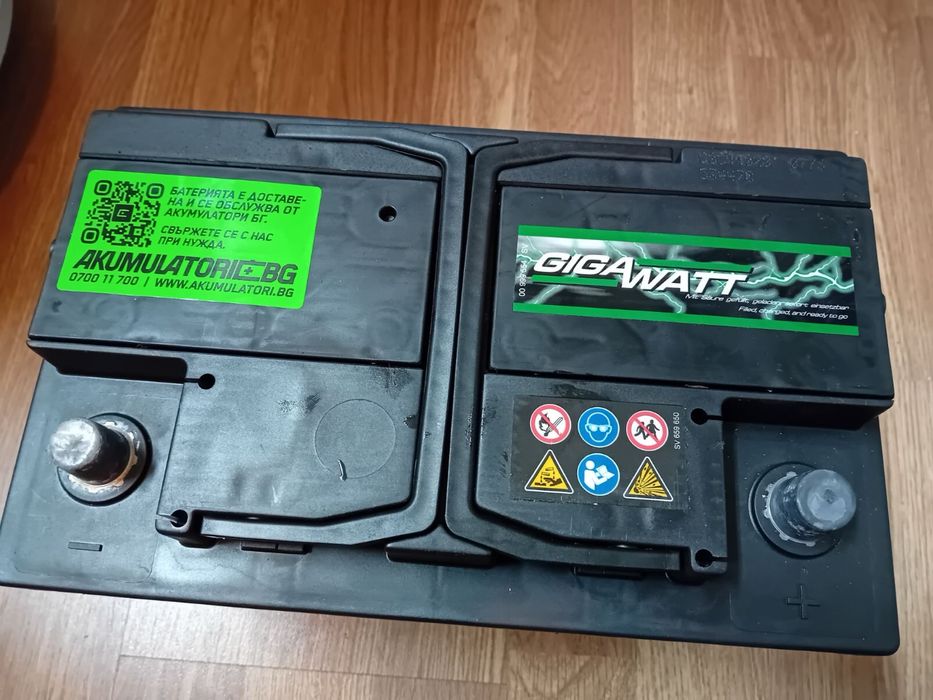 Чисто нов акумулатор за кола