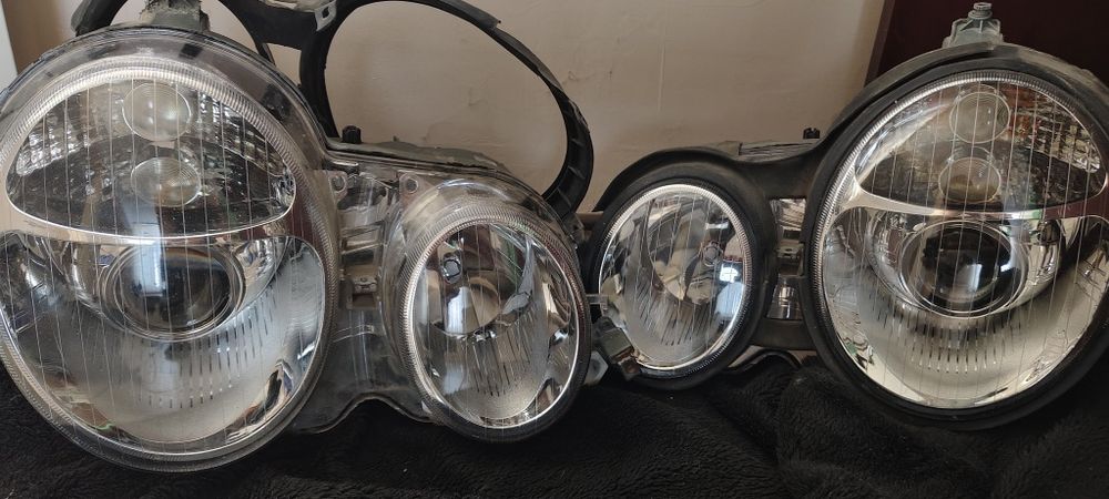 Фары Мерс 210  дорест