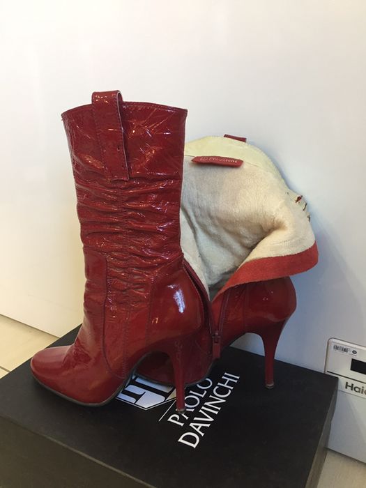 Женские Полусапожки, чистая кожа, брендовые