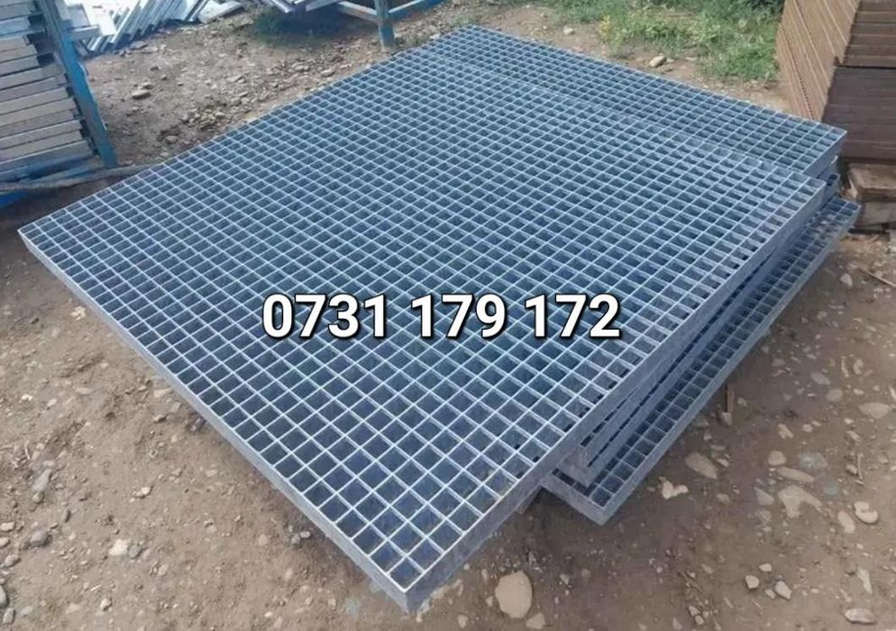 Grătare zincate galvanizat
