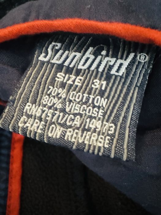 Мъжки зимни ватирани дънки размер 31