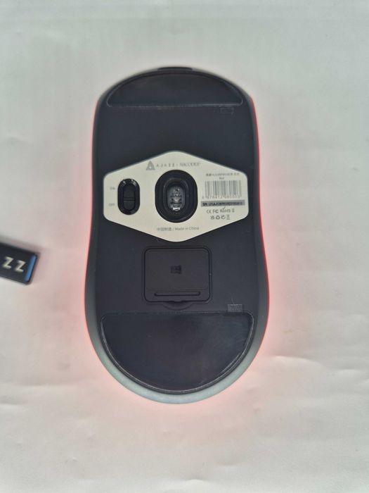 Mouse Gaming Wireless AJAZZ AJ139 PRO X Superlight, Senzor PAW3395, 26000 DPI, 59g, Red - Grad E