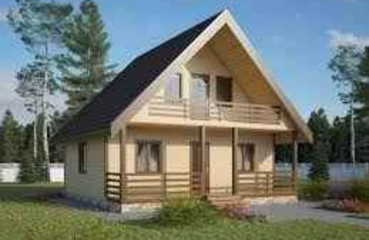 Case de locuit din lemn