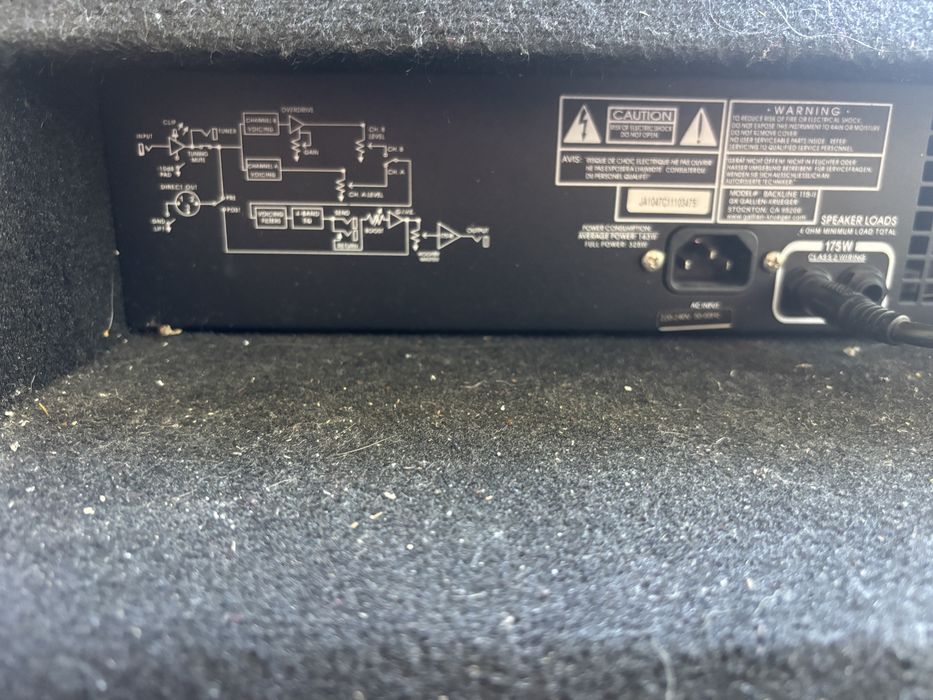 Boxă Gallien-Krueger BackLine 115