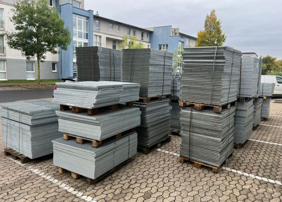 Grătare zincate galvanizate