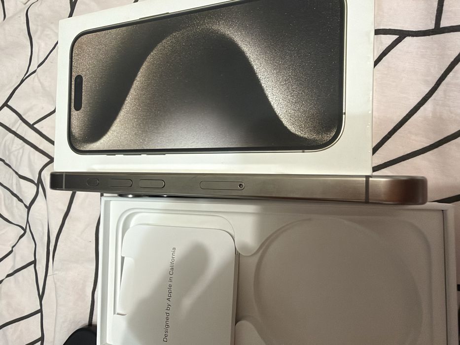 Iphone 15 pro factura garantie 128 gb gray