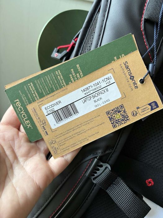 Нова раница Samsonite Ecodiver Laptop Backpack M 15.6”