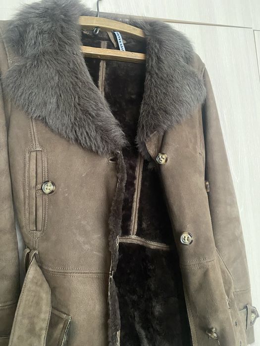 Дубленка ZARA б/у