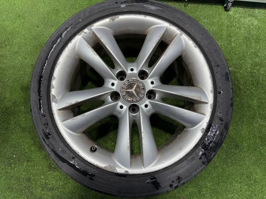 JANTE MERCEDES BENZ R17 / 5x112 / CLK / SI7 wa / 8JX17H2 ET30 / 7J/17H2 ET38 / 245/40 Z R17 95W + CAUCIUCURI (X4)