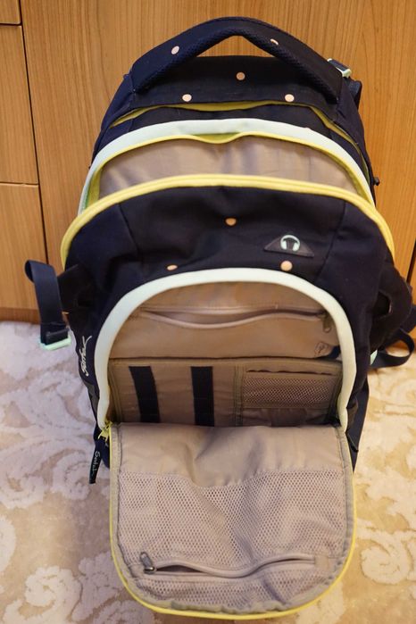 Ruscac și Ghiozdan Reglabil Ergonomic Satch Albastru de Fete, reglabil