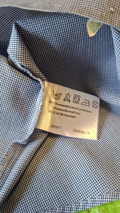 Солидная рубашка Olymp Level5 (body fit)