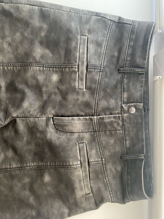 Кожанные шорты без примерки