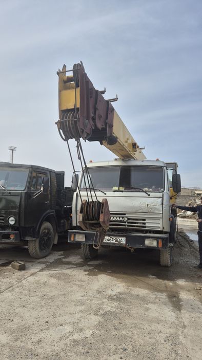 Камаз Авткран Сотилади ёки Обмен
