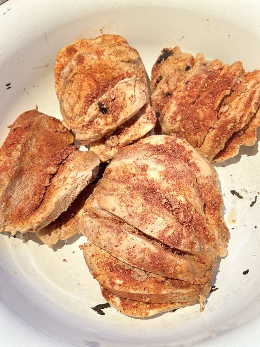 Копченный домашний курдюк