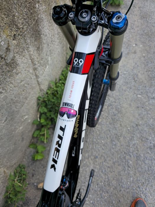 Trek Session 9.9 Карбонов 26 цола Boxxer Двукоронна Въздушна, Rockshox Vivid Rc2 шок