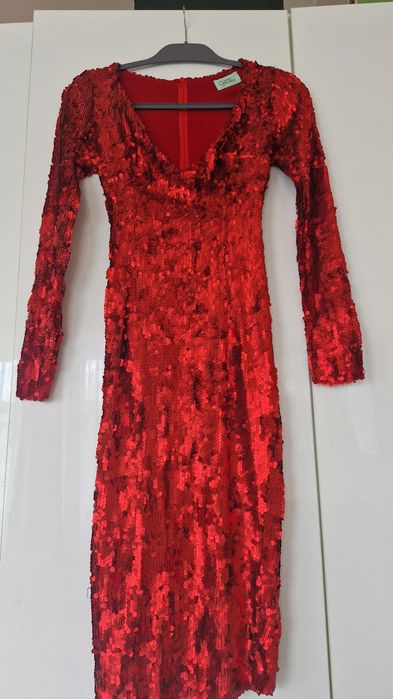 Rochie argintie cu paiete Baden 11